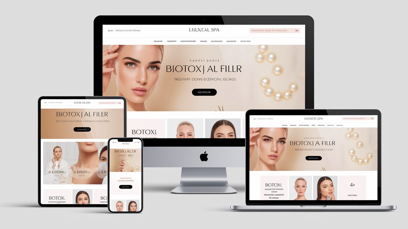 new website med spa