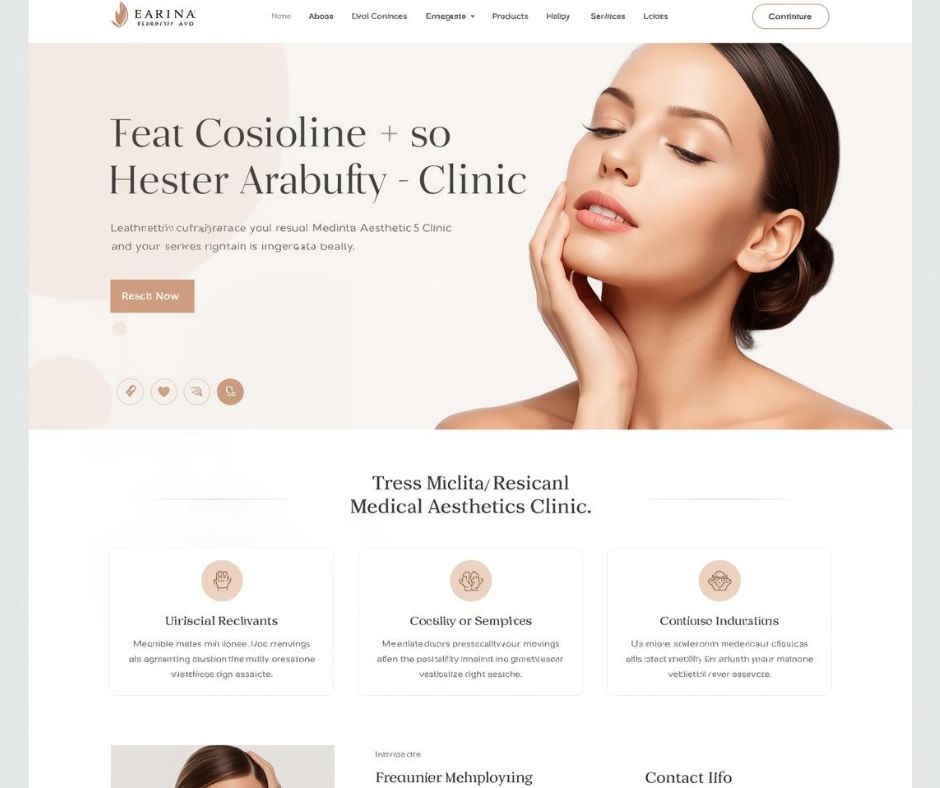 Google Analytics dashboard showing med spa ad metrics including cost per lead, consultation conversion rate, and patient lifetime value tracking